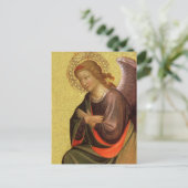 Renaissance Engel von Master of the Bambino Vispo Postkarte (Stehend Vorderseite)