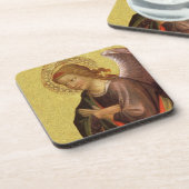 Renaissance Engel von Master of the Bambino Vispo Untersetzer (Linke Seite)