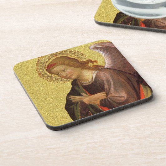 Renaissance Engel von Master of the Bambino Vispo Untersetzer (Linke Seite)