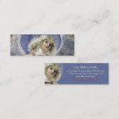 Renaissance-Engels-Lesezeichen-Geschäfts-Karten Mini Visitenkarte (Vorne/Hinten)