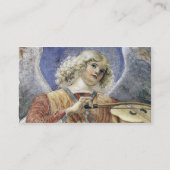 Renaissance-Engels-Visitenkarten Melozzo DA Forlì Visitenkarte (Rückseite)