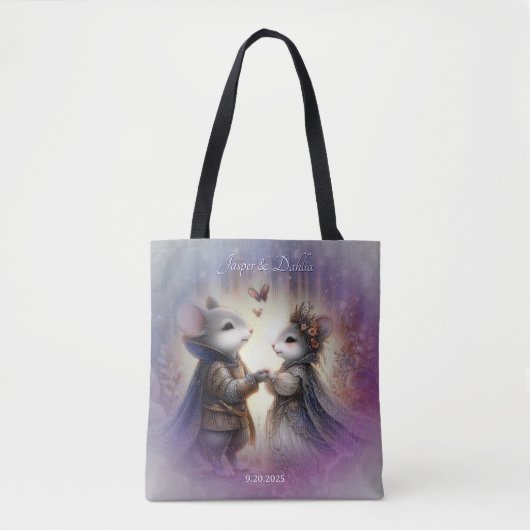 Renaissance Fairytale Forest Fantasy Wedding Tasche (Vorderseite)