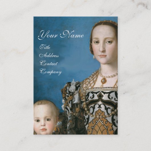 RENAISSANCE FASHION JEWELRY COSTUME DESIGNER VISITENKARTE (Vorderseite)