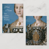 RENAISSANCE FASHION JEWELRY COSTUME DESIGNER VISITENKARTE (Vorne/Hinten)