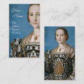 RENAISSANCE FASHION JEWELRY COSTUME DESIGNER VISITENKARTE (Vorne/Hinten)