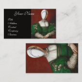 RENAISSANCE FASHION THEATRICAL COSTUMNER DESIGNER VISITENKARTE (Vorne/Hinten)