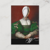 RENAISSANCE FASHION THEATRICAL COSTUMNER DESIGNER VISITENKARTE (Rückseite)