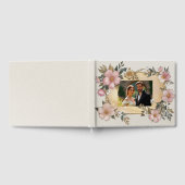 Renaissance Floral Frame Wedding Gästebuch (Voll)