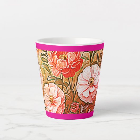 Renaissance Floral Mug Milchtasse (Vorderseite)