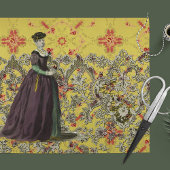 Renaissance Floral Splendor De Seidenpapier