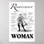 Renaissance-Frau Poster (Vorne)