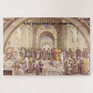 Renaissance Fresco "Schule Athen" von Raphael, Puzzle