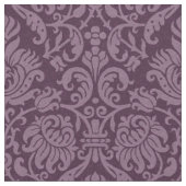 Renaissance-Genueser Damast, Eggplant Stoff (Nahaufnahme)