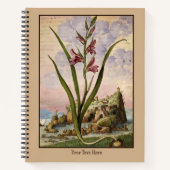 Renaissance Gladioli-Notebook Notizblock (Vorderseite)