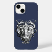 Renaissance Grotesque Gargoyle Face Lobster Man Case-Mate iPhone Hülle (Rückseite)