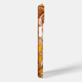 RENAISSANCE GROTESQUE GESICHT , GOLDBLUMENMONOGRAM Case-Mate iPhone HÜLLE (Rückseite / Rechts)