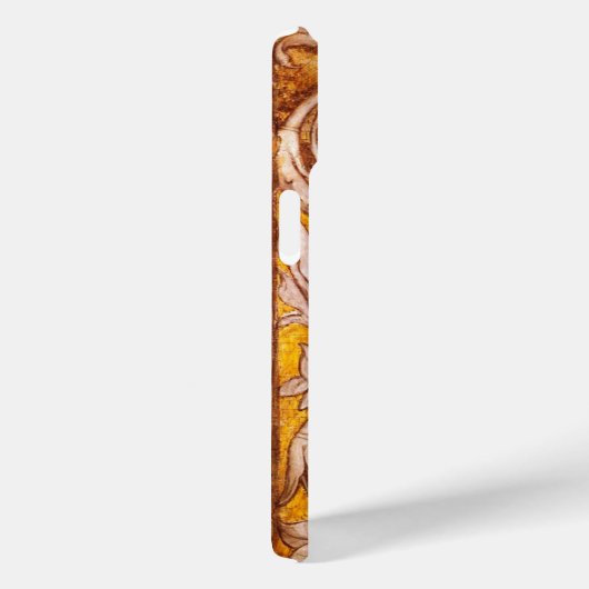 RENAISSANCE GROTESQUE GESICHT , GOLDBLUMENMONOGRAM Case-Mate iPhone HÜLLE (Rückseite / Rechts)