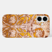 RENAISSANCE GROTESQUE GESICHT MIT GOLDWEISSEN BLUM Case-Mate iPhone HÜLLE (Rückseite (Horizontal))