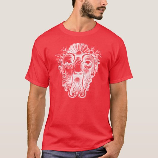 Renaissance Grotesques - Muschel gegenüber dem Men T-Shirt (Vorderseite)