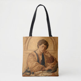 Renaissance-Händler mit Laptop-Tote-Tasche Tasche
