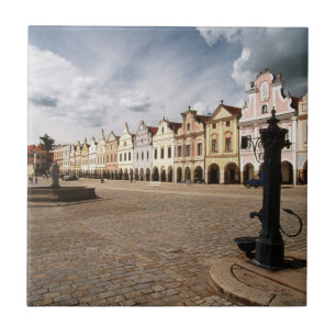 Renaissance-Häuser Fliese