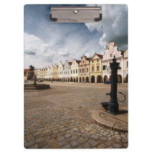 Renaissance-Häuser Klemmbrett