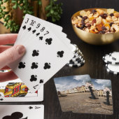 Renaissance-Häuser Spielkarten (In Situ)