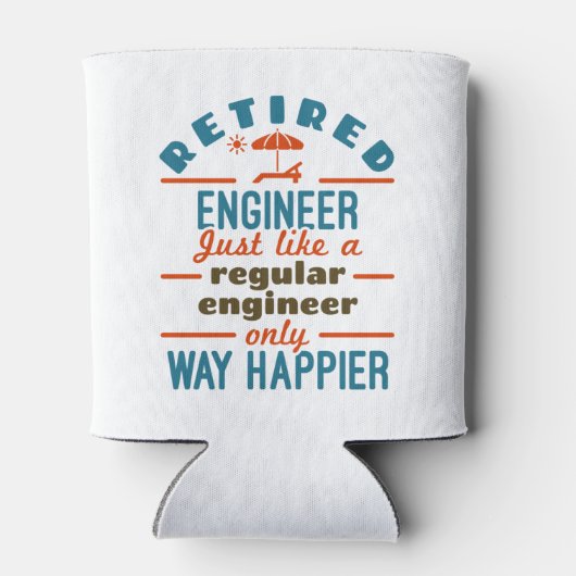 Renaissance Ingenieur Happier Engineering Retireme Dosenkühler (Rückseite)