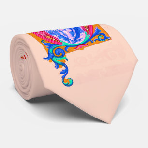 Renaissance Jesus print Krawatte