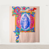 Renaissance Jesus print Wandteppich (Vorderseite)