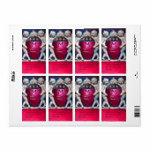 RENAISSANCE KLEINE ANGELS MONOGRAM Rosa Ruby (Vorne)