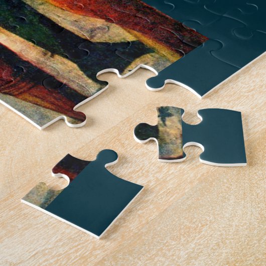 Renaissance-Königin auf dem Pferd Puzzle (Seite)