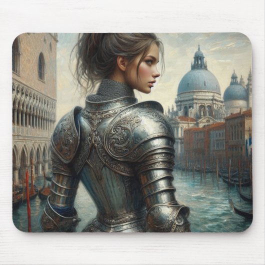 Renaissance-Krieger Mousepad (Vorne)