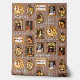 Renaissance Kunstgalerie Beige Mocha Mousse Tapete