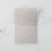 Renaissance Lady and Knight Wedding Seating Chart Karte (Innenseite)