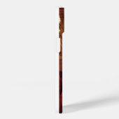 Renaissance Lady in Rot beim Lute spielen Case-Mate iPhone Hülle (Rückseite / Rechts)