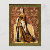 Renaissance Lady Postkarte (Vorderseite)