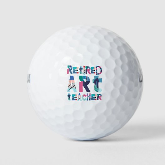 Renaissance Lehrer Lehrerin für Altersvorsorge Ges Golfball (Vorderseite)