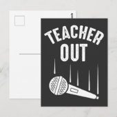 Renaissance Lehrerin aus meinem Drop-Rente Postkarte (Vorne/Hinten)