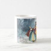 Renaissance-Leute-Vintages Weihnachten Kaffeetasse (Mittel)