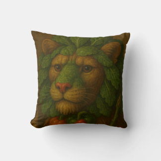 Renaissance Lion Portrait Kissen