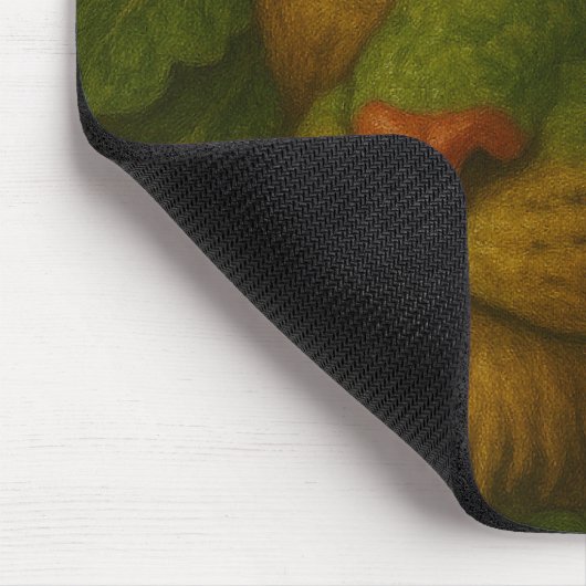 Renaissance Lion Portrait Mousepad (Ecke)