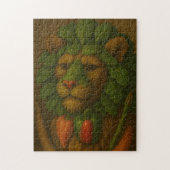 Renaissance Lion Portrait Puzzle (Vertikal)