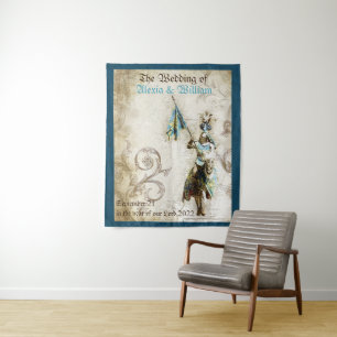 Renaissance Mairytale Wedding Wandteppich