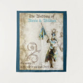 Renaissance Mairytale Wedding Wandteppich (Vorderseite)