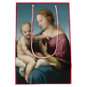 RENAISSANCE MALKIERUNG VON MADONNA UND KIND MITTLERE GESCHENKTÜTE (Rückseite)