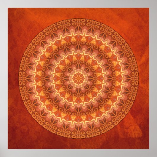 Renaissance Mandala Poster (Vorne)