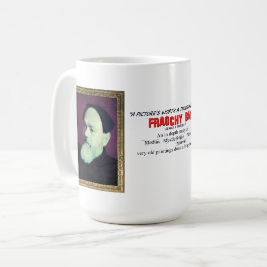 Renaissance-Mann-Tasse v2 Kaffeetasse (Vorderseite Links)