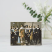 Renaissance-Männer Postkarte (Stehend Vorderseite)