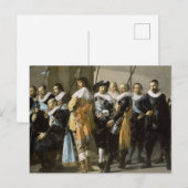 Renaissance-Männer Postkarte (Vorne/Hinten)